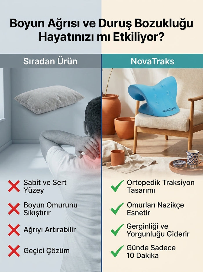 NovaTraks Boyun Traksiyon Yastığı 2