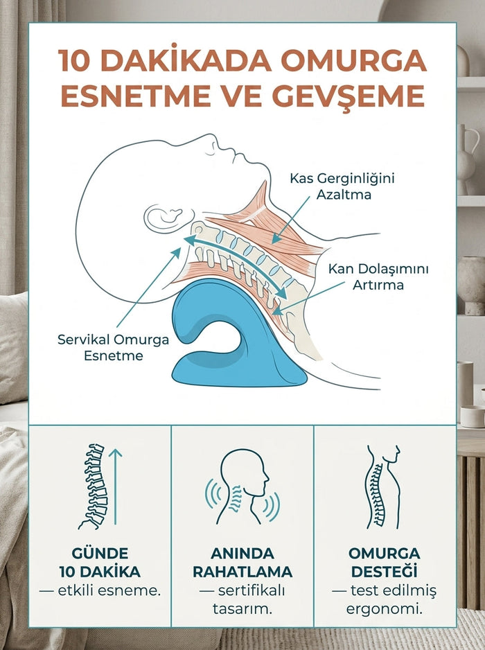 NovaTraks Boyun Traksiyon Yastığı 10